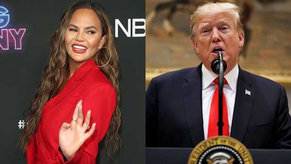 Chrissy Teigen Has Hilarious Response To Trump After He Calls Her John Legend’s ‘Filthy Mouthed Wife’