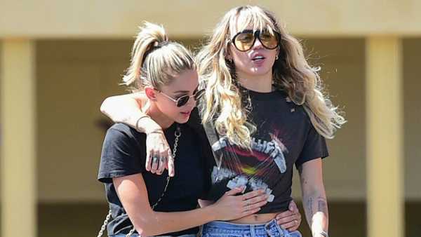 Miley Cyrus Appears To Sadly Say ‘Goodbye’ To Kaitlynn Carter While Posing In Tiny Thong