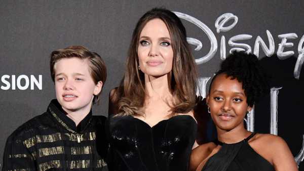 Shiloh Jolie-Pitt, 13, Looks Strikingly Like Her Dad Brad At Movie Premiere With Mom Angelina & Sis Zahara, 14