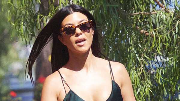 Kourtney Kardashian Fires Back After Mom-Shamer Criticizes Her For Taking Kids On Vacation