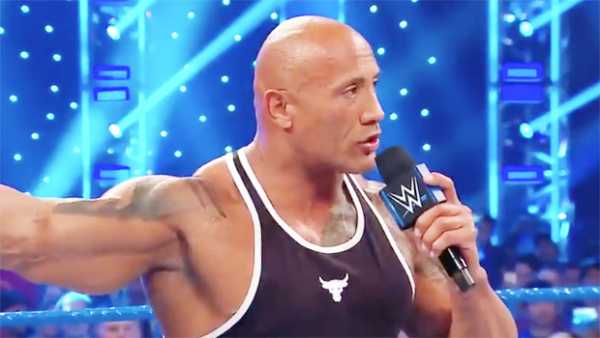 The Rock Drives WWE Fans Wild With His Massive Muscles & Return To ‘SmackDown’ — Watch