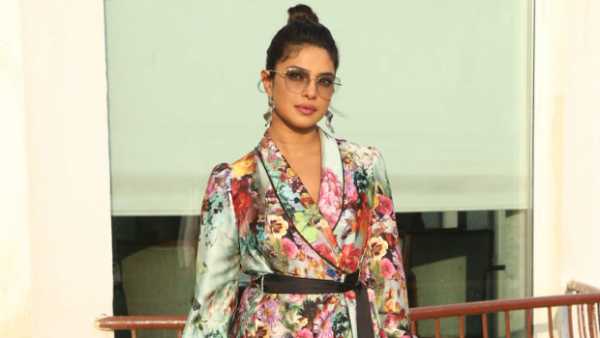 Priyanka Chopra Rocks Colorful Floral Suit, Plus 10 More Gorgeous Outfits From India Press Tour