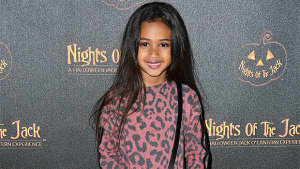 Royalty Brown, 5, Rocks An Adorable Jumpsuit Before Joining Dad Chris Brown On Stage