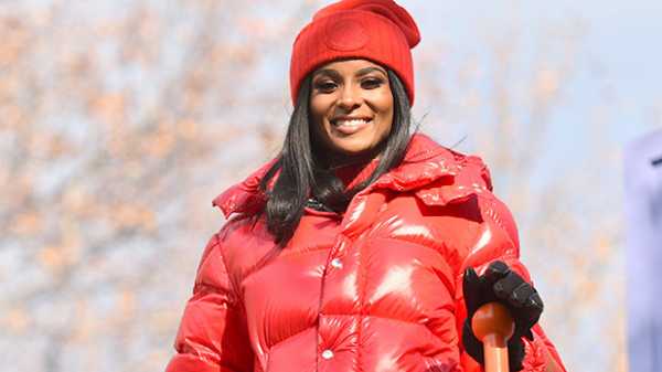 Ciara Slays Singing ‘Melanin’ In Red Puffer Outfit At Macy’s Thanksgiving Day Parade