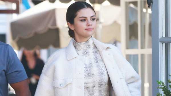 Teddy Coats: Selena Gomez, Kim Kardashian & 10 More Stars Bundled Up In The Cozy Fall Jacket