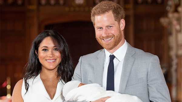 Prince Harry & Meghan Markle Share Photo From Archie’s Christening For Prince Charles’ Birthday