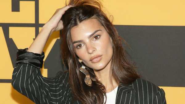 Emily Ratajkowski Slays In An Unbuttoned Blazer With Nothing Underneath In Hot New Pics