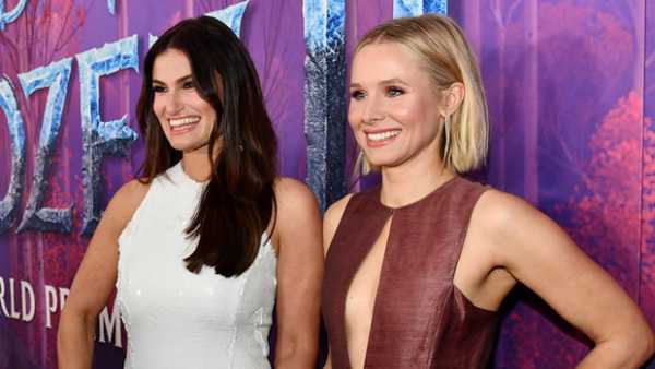 Kristen Bell & Idina Menzel’s Best ‘Frozen 2’ Press Tour Outfits From The Premiere & More