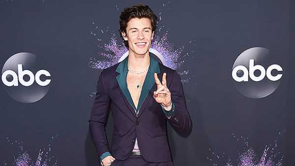 Shawn Mendes & Kelsea Ballerini: See Superstars Wearing Suits With No Shirts At The AMAs