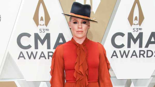 Pink Walks CMAs Red Carpet With Her Adorable Kids Before Gorgeous Duet With Chris Stapleton