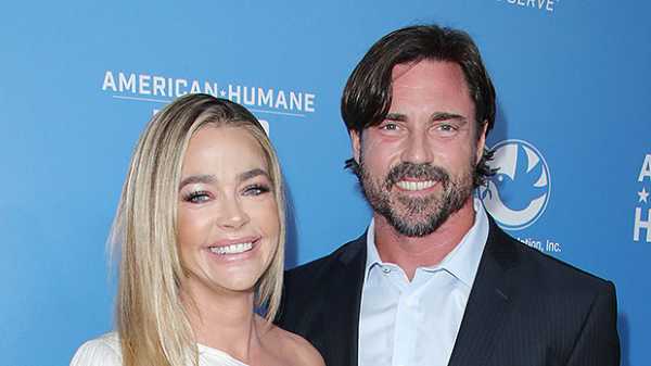 Denise Richards Cuddles Up To Husband Aaron Phypers In Gorgeous Selfie At Pal’s Wedding