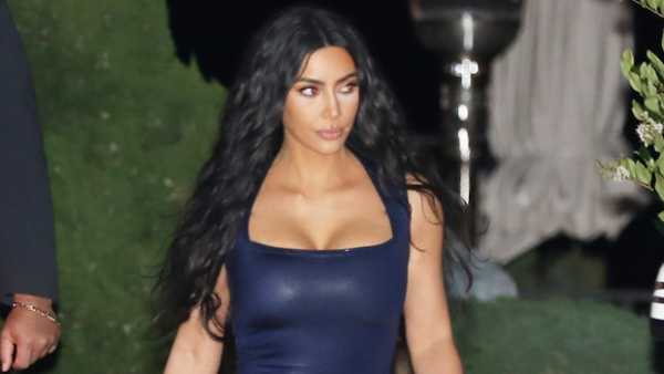 Kim Kardashian’s Blue Leather Mini Dress & 20 Times KarJenners Wore Sexy Holiday Dresses – Pics