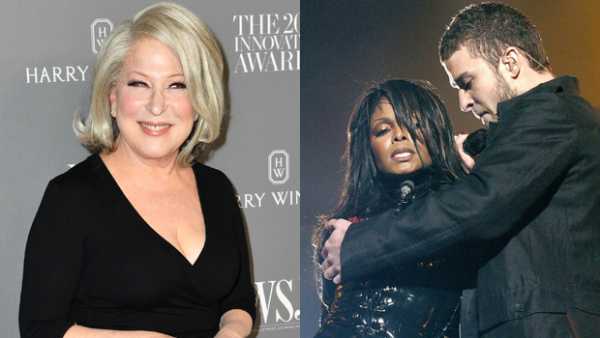 Bette Midler Shades Justin Timberlake & Asks: ‘When Is Janet Jackson’s Boob’ Going To Get An Apology?