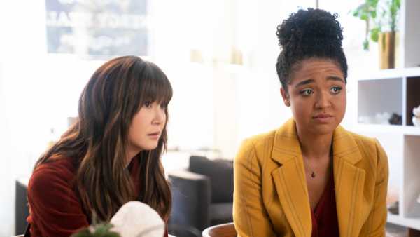 Aisha Dee Brings A New Meaning To Ghosting Someone In Freeform’s Holiday Movie ‘Ghosting’