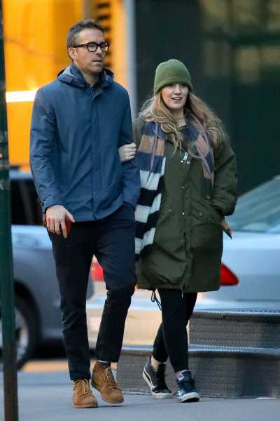 Blake Lively and Ryan Reynolds Show PDA on Winter Date in New York City