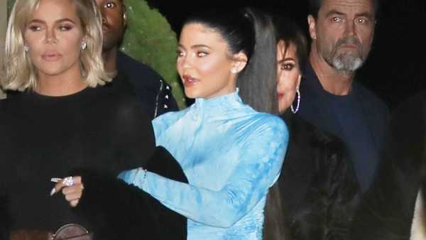 Kylie Jenner Reveals Her Curves In A Sexy Blue Dress After Donating  Million To Australia Fire Victims