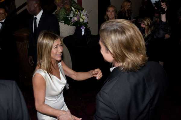 Jennifer Aniston Had This to Say About Brad Pitt Watching Her SAG Awards Speech Backstage