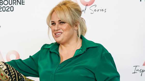 Rebel Wilson Shows Off Her Slim Frame In Belted Green Dress — Before & After Pics