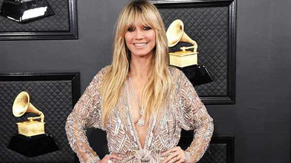 Heidi Klum, 46, Slays In Sexy Plunging Gown While Attending Grammys With Hubby Tom Kaulitz, 30