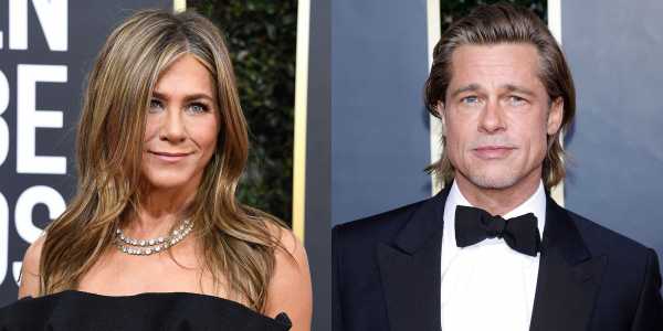 Jennifer Aniston and Brad Pitt’s Golden Globes After Party Reunion Details