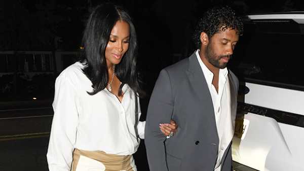 Ciara Shows Off Baby Bump In Mini Skirt On Date Night After Announcing 3rd Pregnancy