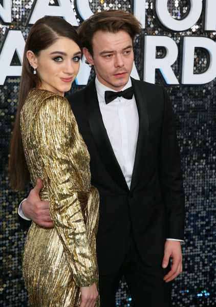 Natalia Dyer and Charles Heaton Show PDA at Screen Actors Guild Awards 2020