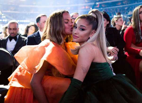 Ariana Grande Wears Third Dress During Grammys 2020 Broadcast