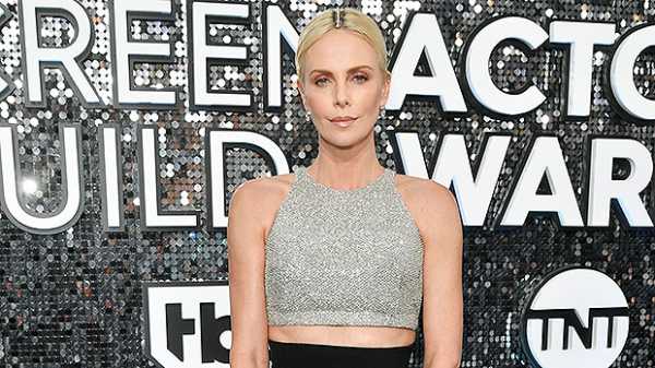 Charlize Theron Shines In Sparkling Gown At The 2020 SAG Awards