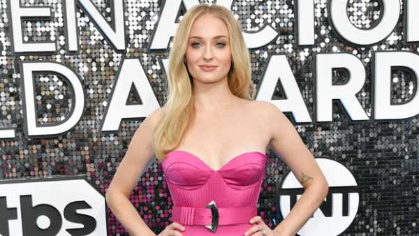 Sophie Turner At SAG Awards 2020: Stuns With Joe Jonas In A Strapless Pink Dress