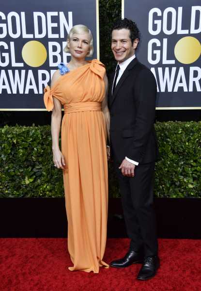 Michelle Williams and Thomas Kail Make Red Carpet Debut at 2020 Golden Globes