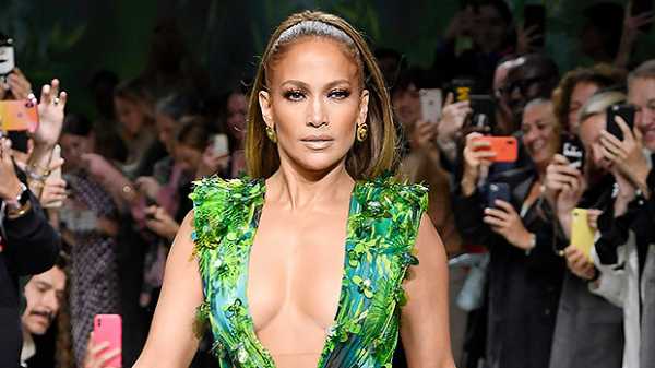 Jennifer Lopez Reveals She’s The New Face Of Versace & Wears Iconic Grammy Dress To Celebrate