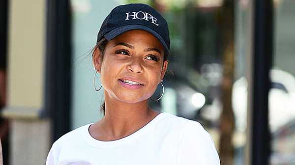 Christina Milian Shows Off Post-Baby Body In Strapless Jumpsuit 1 Month After Welcoming Son Isaiah