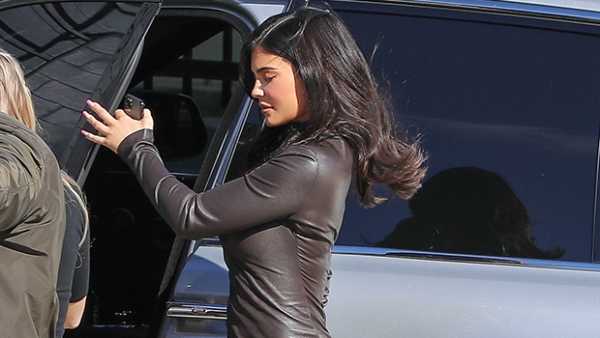 Kylie Jenner Stuns In Sexy Leather Dress & 38 More Times The KarJenners Loved The Leather Trend