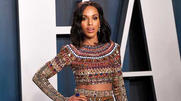 Kerry Washington, 43, Looks Incredible In Two-Piece Outfit At VF Oscars Party