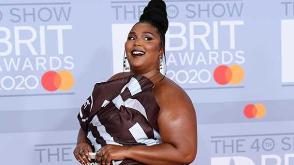 Lizzo Looks Like A Hot Chocolate In Hershey’s Gown At The 2020 BRIT Awards