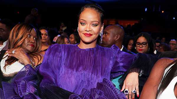 Rihanna Slays In Glam Purple Gown At 2020 NAACP Image Awards — See Pics