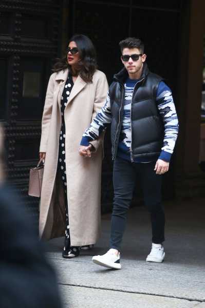 Priyanka Chopra and Nick Jonas Hold Hands on Valentine’s Day 2020 Date