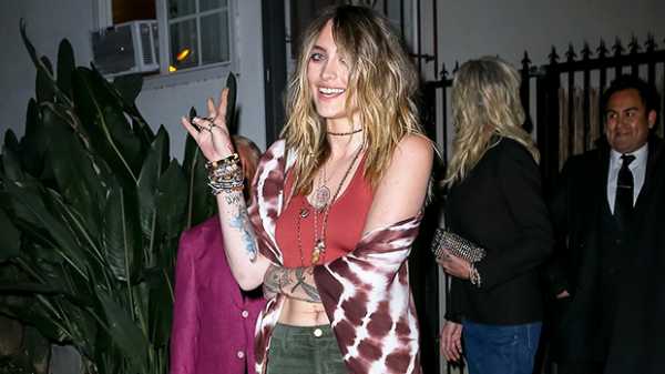 Paris Jackson, 21, Brings Sexy 70s Hippie Look To Friend’s Party After Slaying Paris Runway