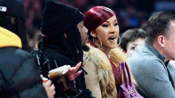 Cardi B Channels ‘From The Block’ Jennifer Lopez At NBA All-Stars Game With Hubby Offset