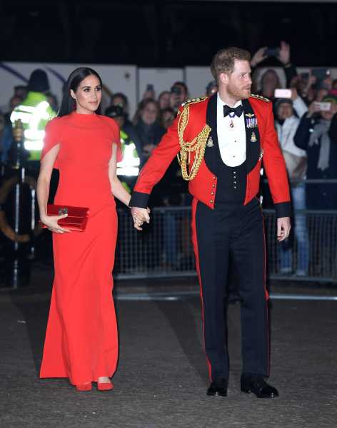 Meghan Markle and Prince Harry Joined the Queen at Church This Morning