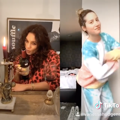 Watch Vanessa Hudgens and Ashley Tisdale’s High School Musical TikTok