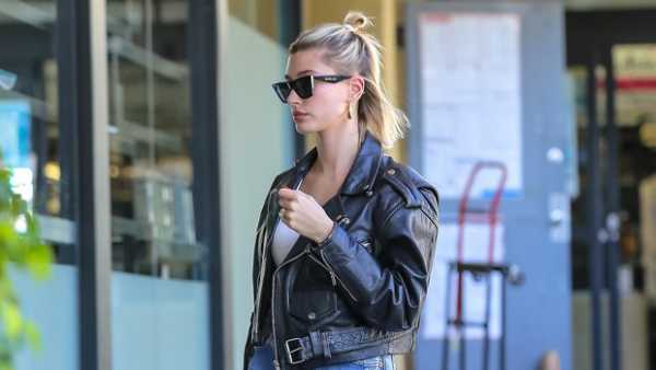 Hailey Baldwin Gives Off Summer Vibes While Showing Off Her Long Legs In Daisy Dukes — Pic