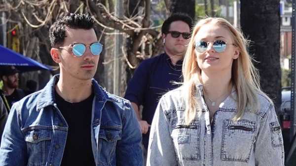 Joe Jonas & Sophie Turner Twin In Matching Denim Outfits While Enjoying The LA Sun — Pic