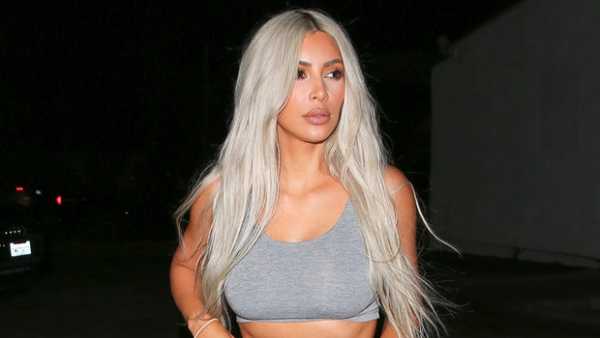 19 Times Kim Kardashian Made Sweats Sexy With Tight Tops & More