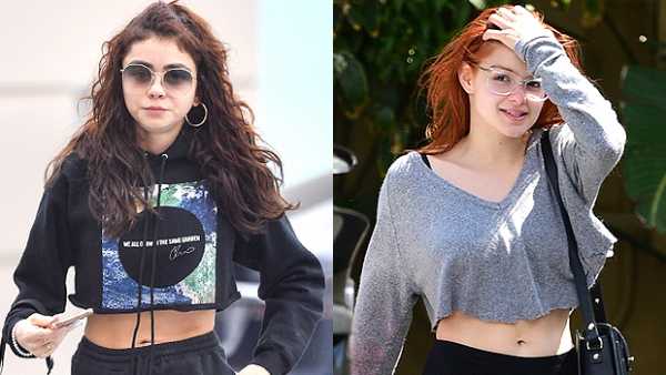 Sarah Hyland & Ariel Winter: 15 Times ‘Modern Family’ Sisters Revealed Toned Abs In Workout Looks