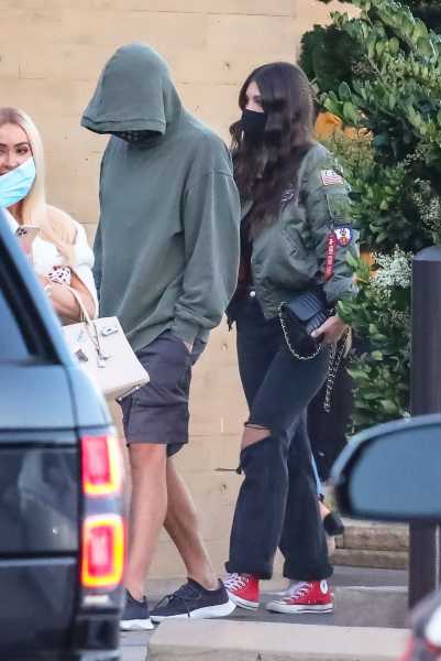 Leonardo DiCaprio Hides Himself While Out With Camila Morrone During COVID-19 Spike