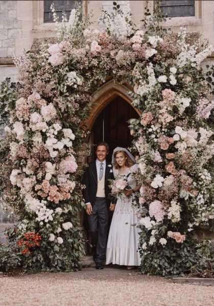 Princess Beatrice Got Her Vintage Wedding Gown from the Queen