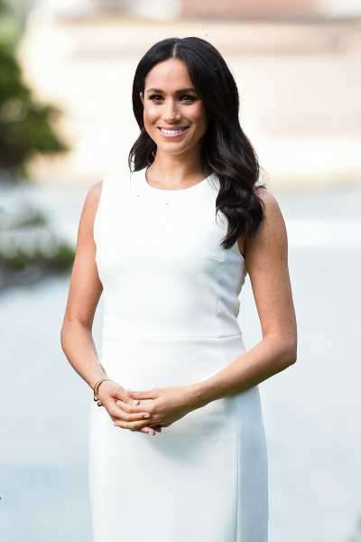 Meghan Markle Photographed Out in a Chic Summer Dress in Beverly Hills