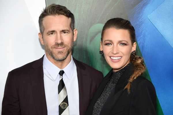 Ryan Reynolds and Blake Lively Posted a Rare Selfie in Face Masks Made by Their Daughters