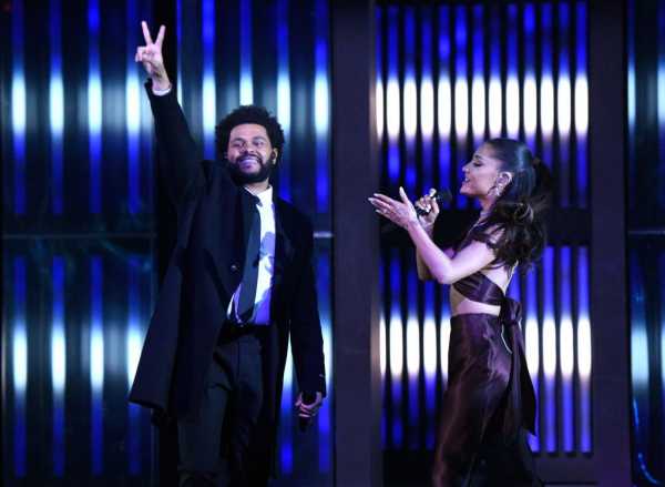 Watch Ariana Grande and The Weeknd’s ‘Save Your Tears’ Performance